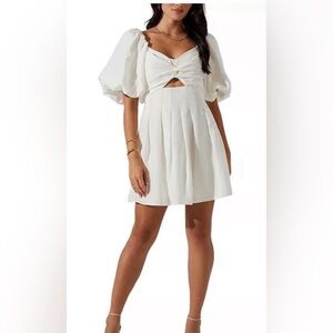 Astr white dress